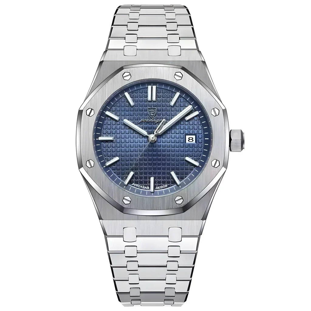 King's Oak 41mm Stainless Steel Quartz Watch - Sapphire Crystal