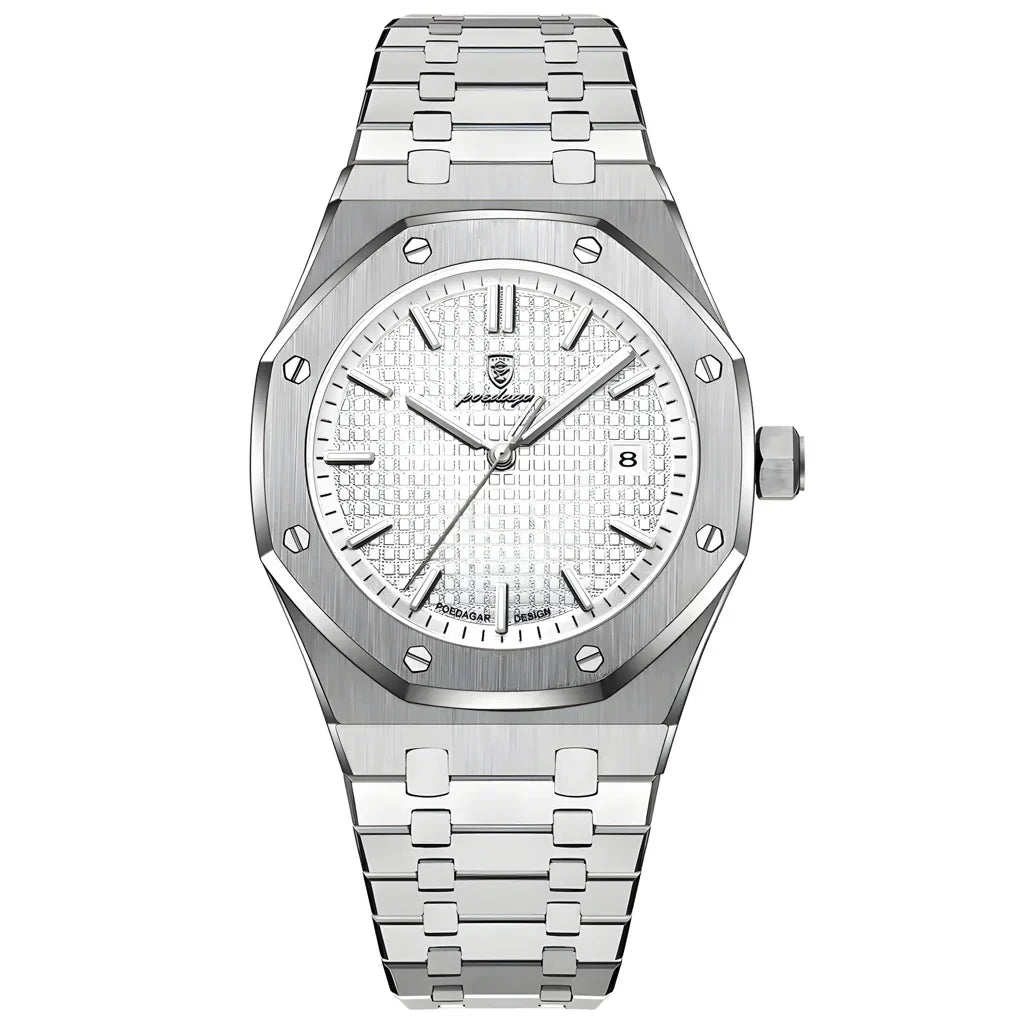 King's Oak 41mm Stainless Steel Quartz Watch - Sapphire Crystal
