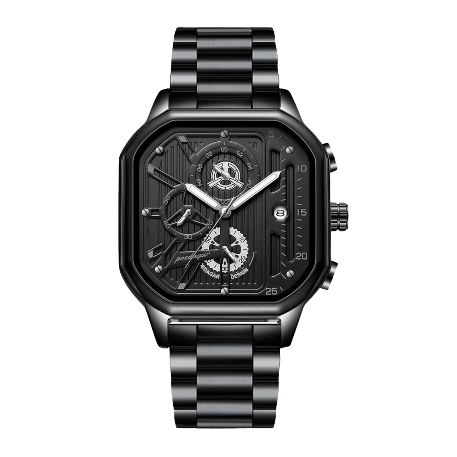 Modus 40mm Stainless Steel Quartz Watch - Coated Glass