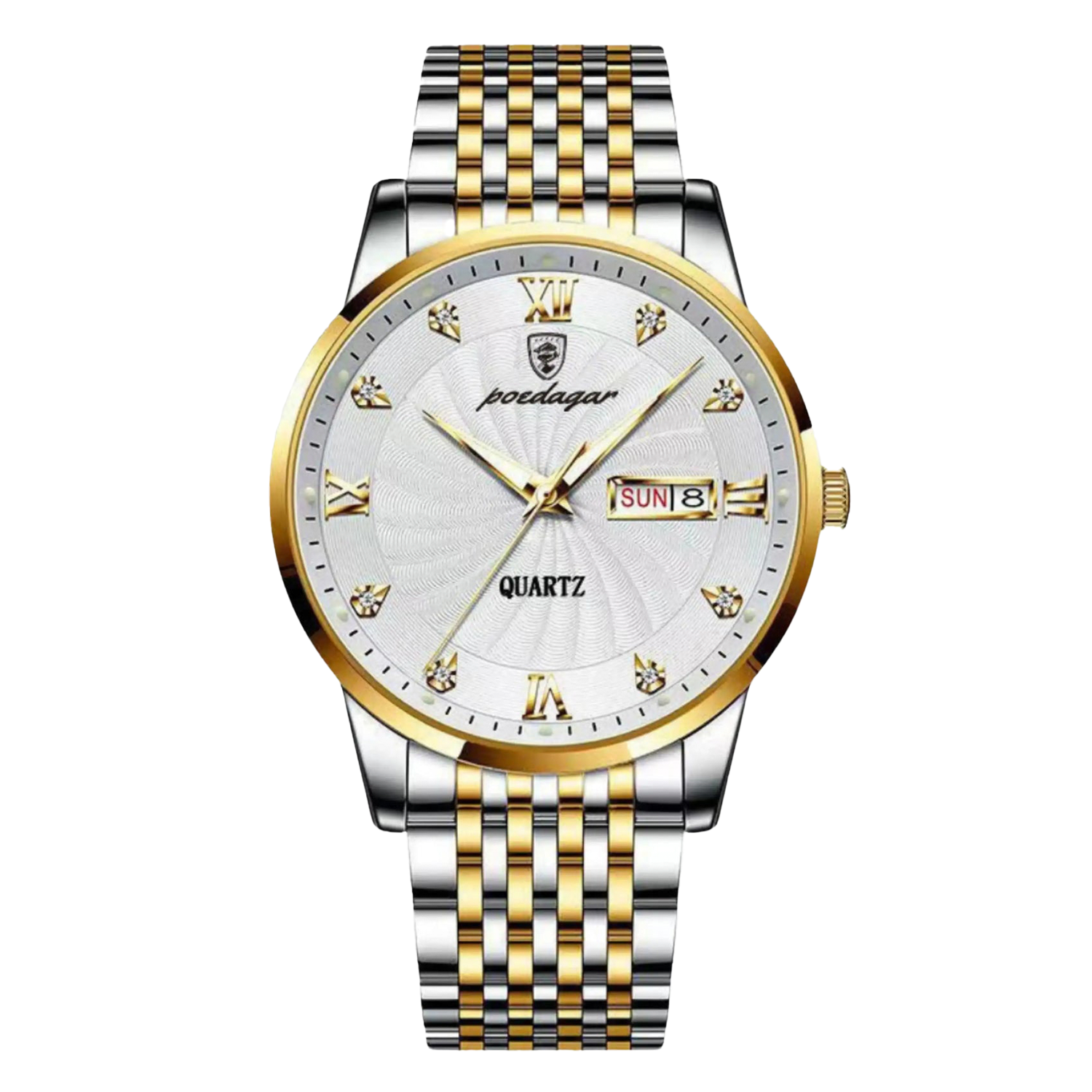 Prime 40mm Stainless Steel Quartz Watch - Coated Glass
