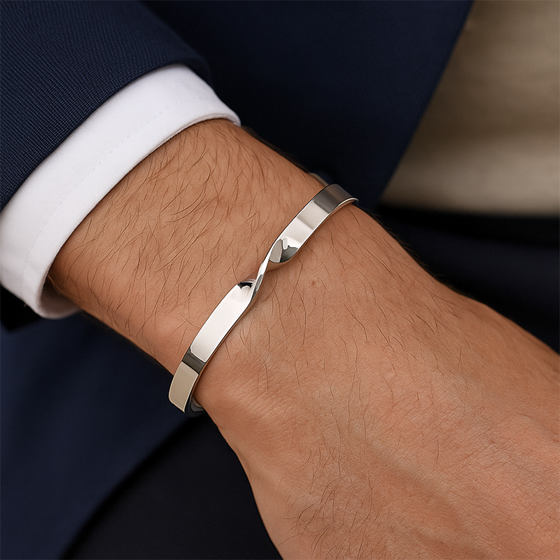 Essence Steel Bracelet Minimalist Elegant Style