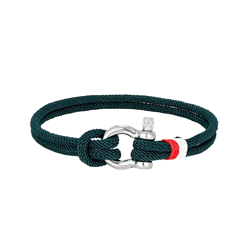 Toth Rope Bracelet Stainless Steel Adventure Style