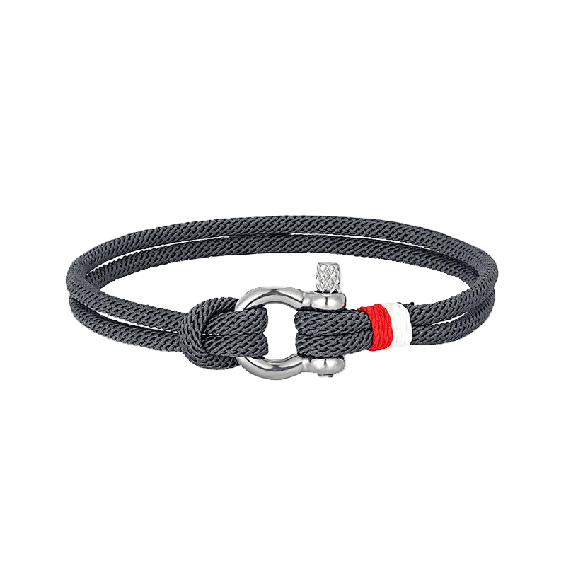 Toth Rope Bracelet Stainless Steel Adventure Style