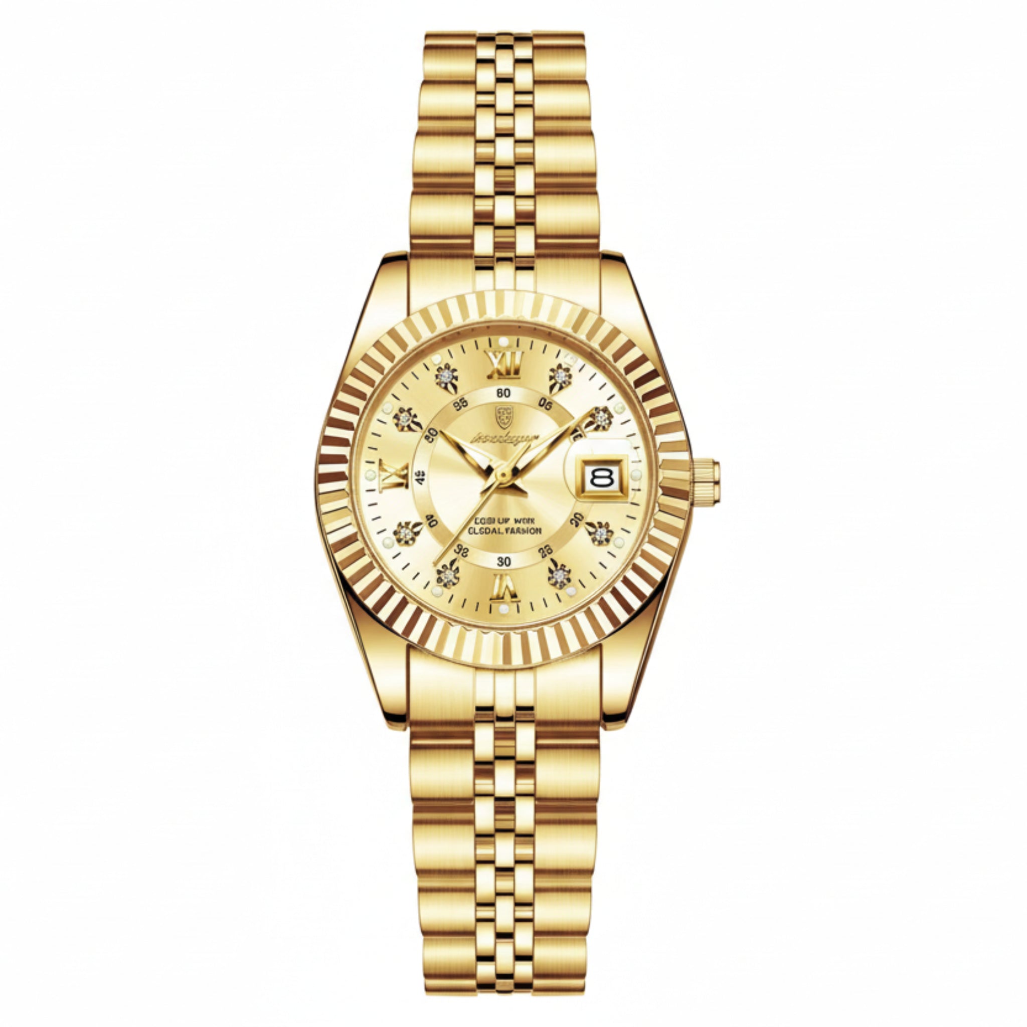 Étoile Luxury Women's Watch with Luminous Display & Date Function