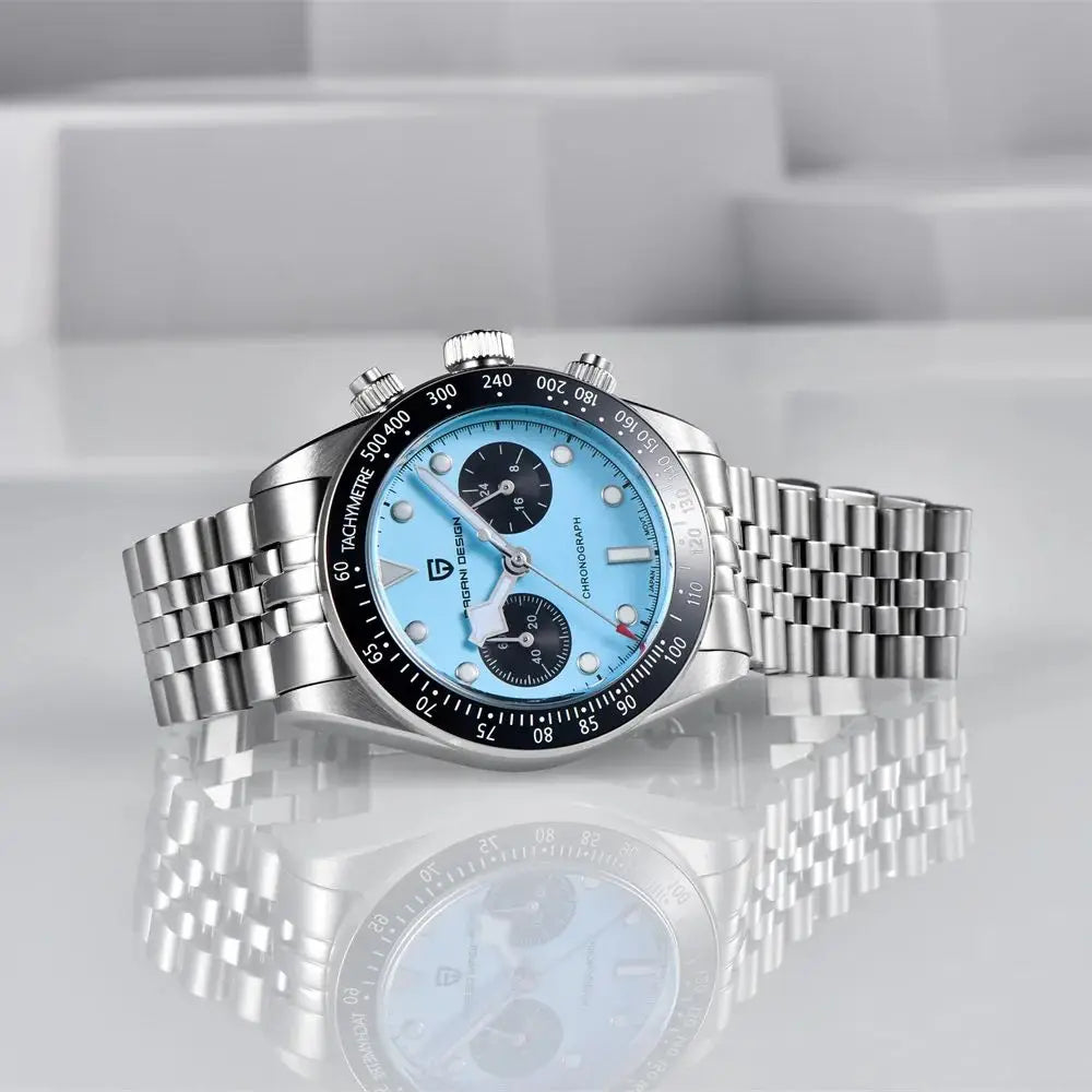 Pagani Design PD-1701 - 40mm BB Flamingo Chronograph Sapphire Crystal 100m