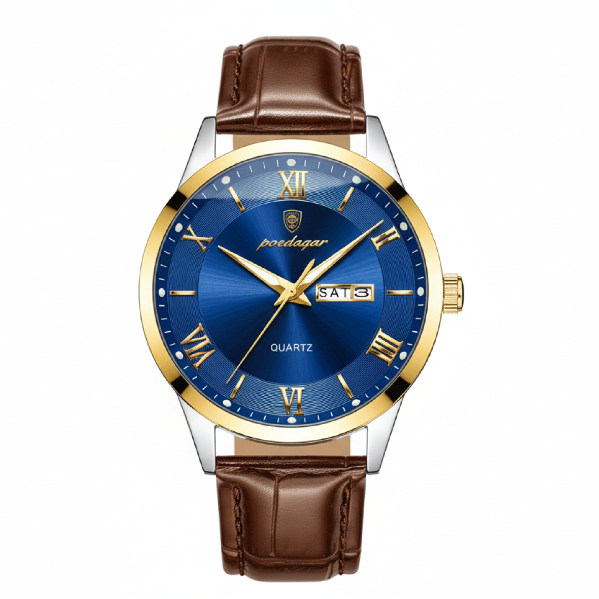 Legacy Men's Watch - Waterproof Leather Strap Business Quartz