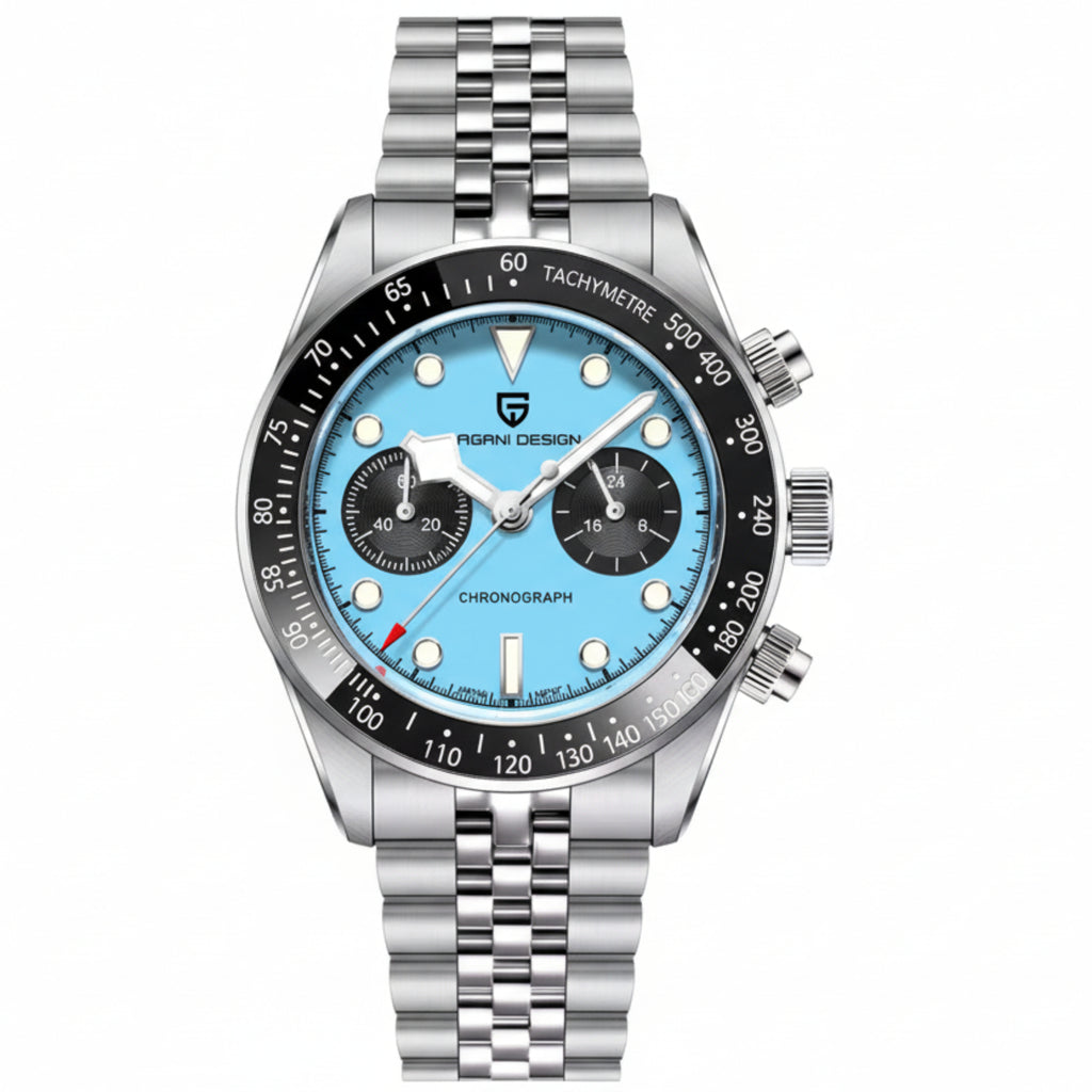 Pagani Design PD-1701 - 40mm BB Flamingo Chronograph Sapphire Crystal 100m