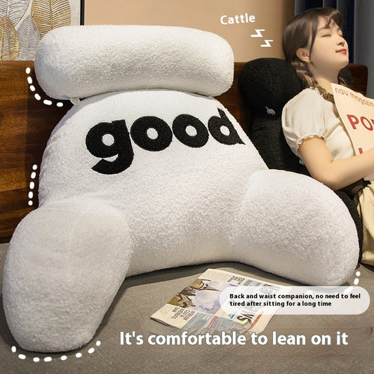 Bedside Multifunctional Soft Bag Lumbar Support Cushion