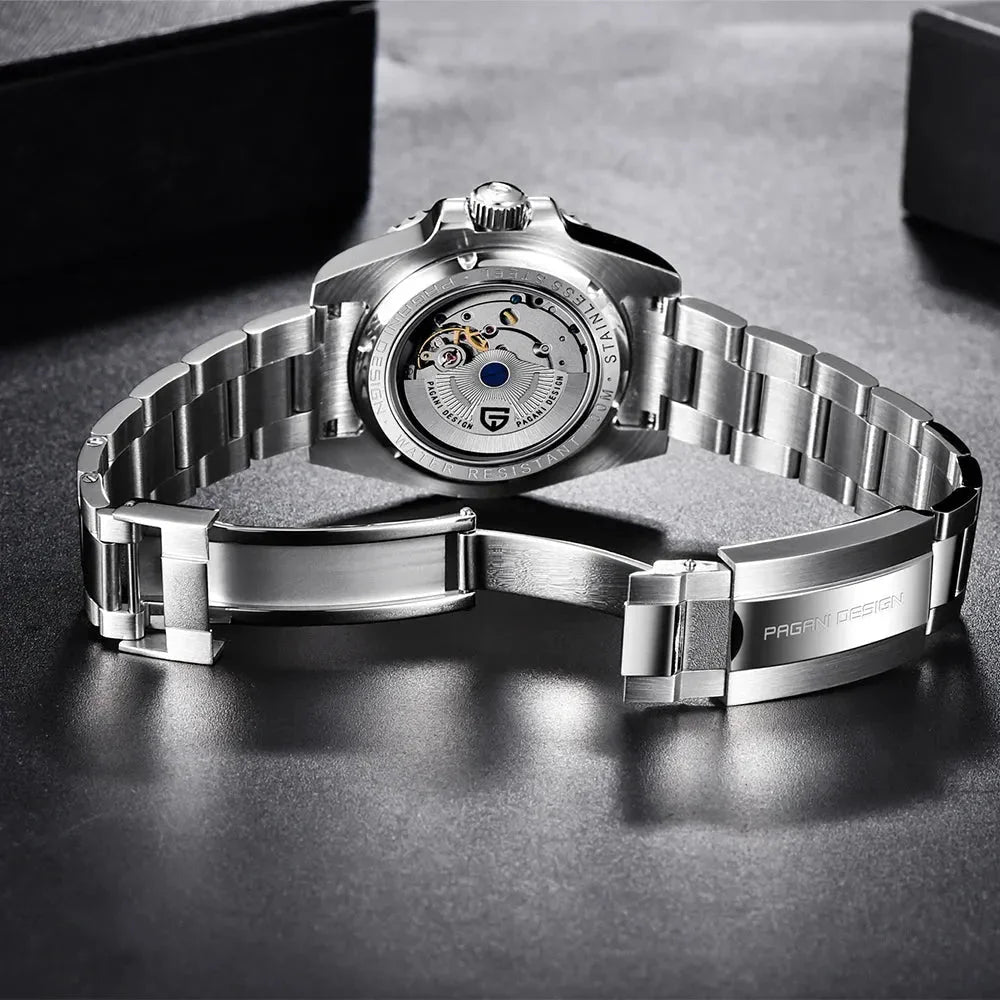 Pagani Design PD-1662 - 40mm GMT Automatic Watch Sapphire Crystal 100m