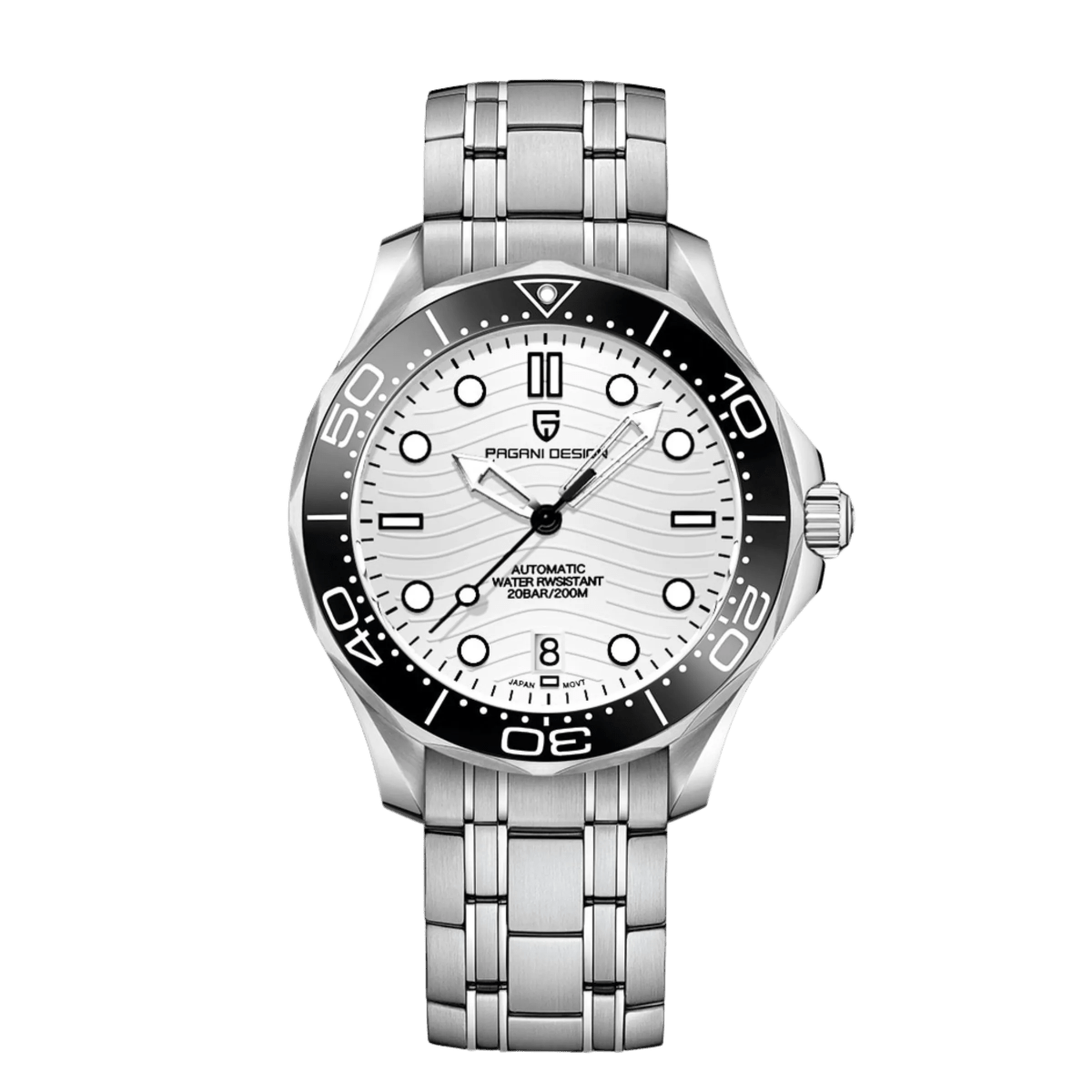 Pagani Design PD-1685 - 42mm Automatic Watch Stainless Steel 200m