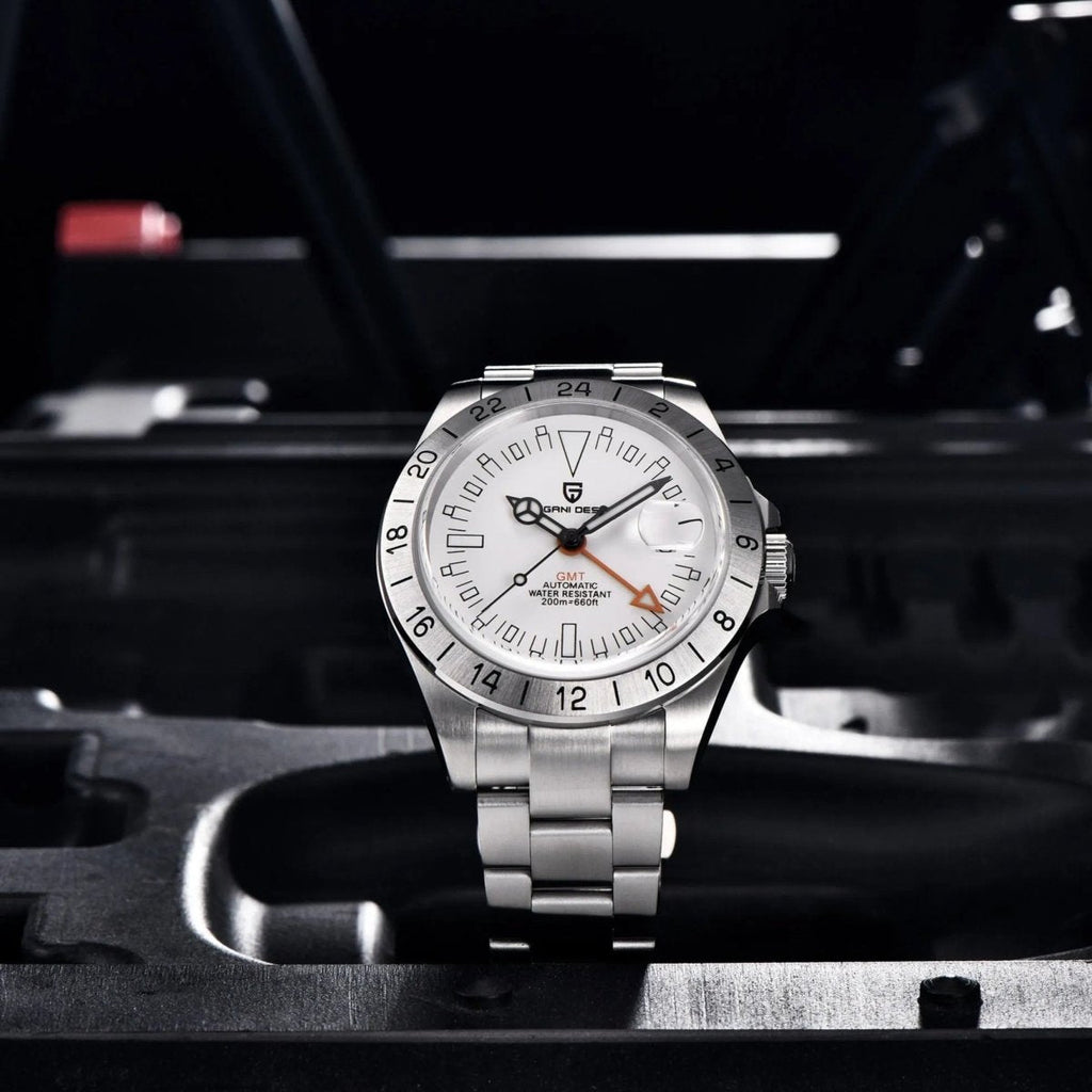 Pagani Design PD-1693 - 42mm GMT Automatic Watch Sapphire Crystal 200m