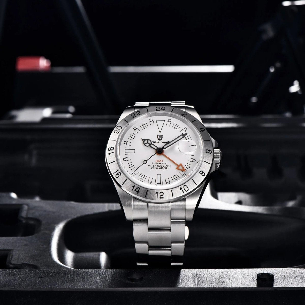 Pagani Design PD-1693 - 42mm GMT Automatic Watch Sapphire Crystal 200m