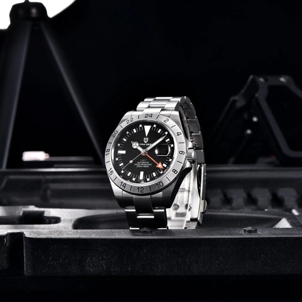 Pagani Design PD-1693 - 42mm GMT Automatic Watch Sapphire Crystal 200m