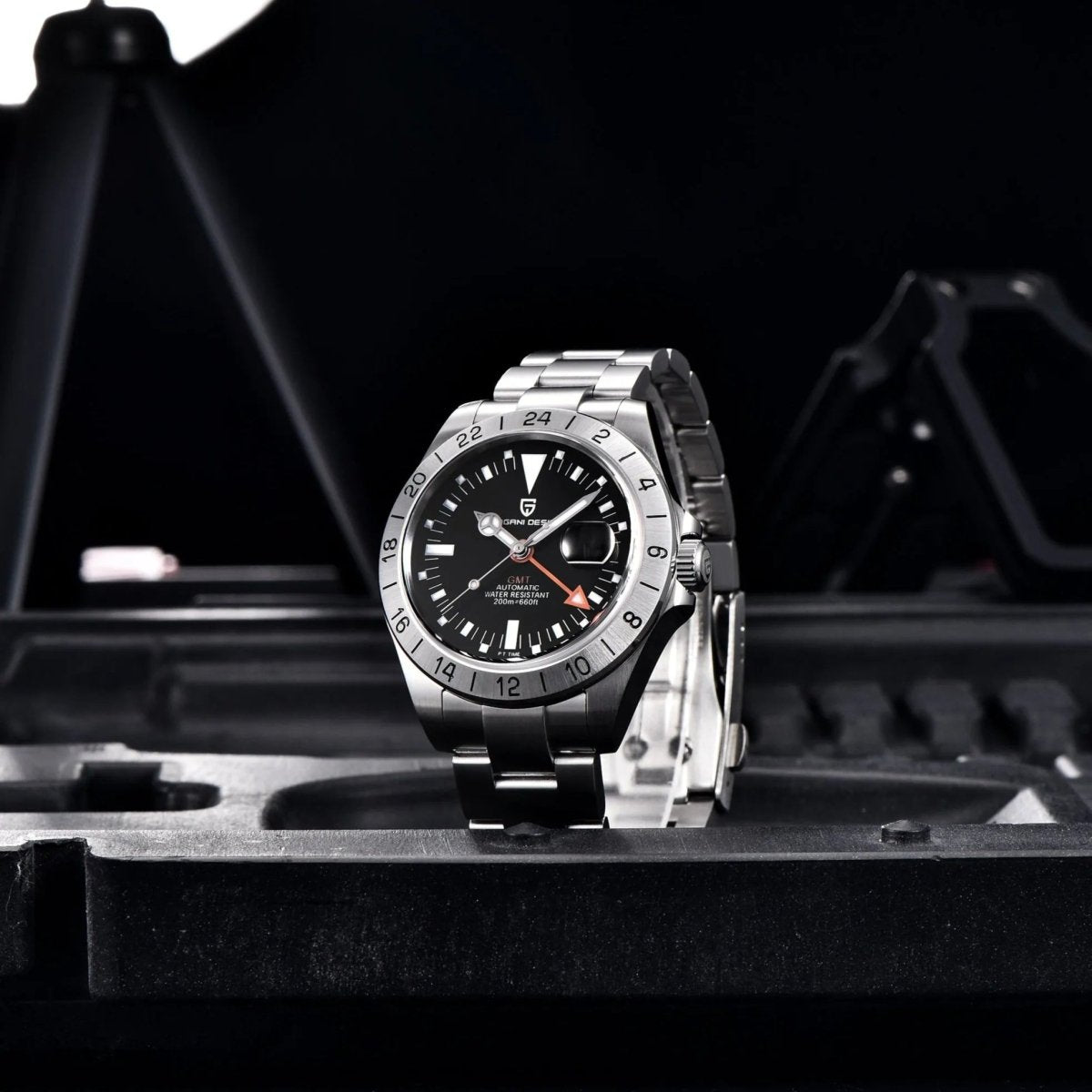 Pagani Design PD-1693 - 42mm GMT Automatic Watch Sapphire Crystal 200m