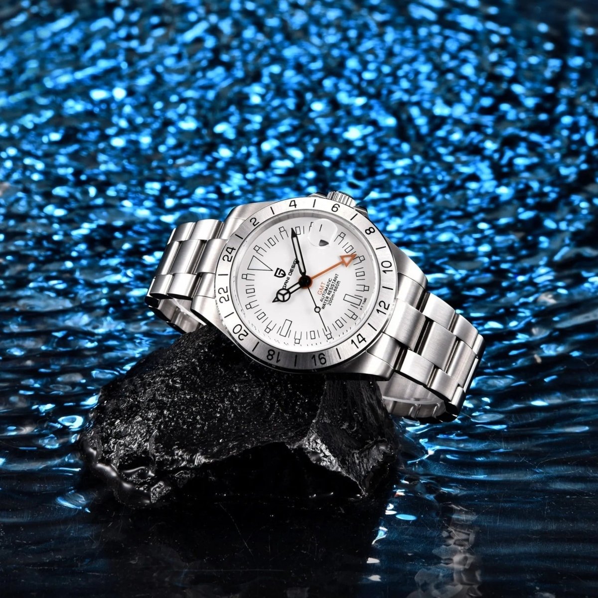 Pagani Design PD-1693 - 42mm GMT Automatic Watch Sapphire Crystal 200m