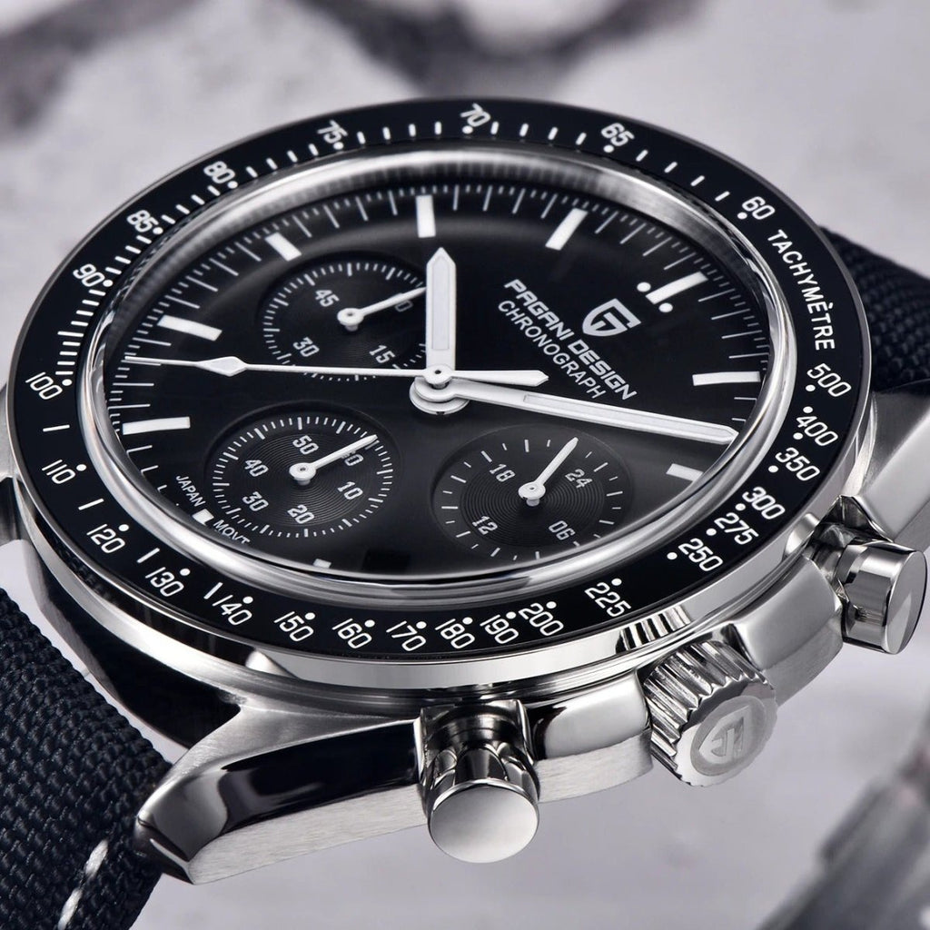 Pagani Design PD-1701 - 40mm Chronograph Watch Sapphire Crystal 100m