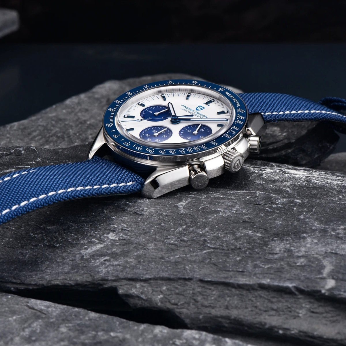 Pagani Design PD-1701 - 40mm Chronograph Watch Sapphire Crystal 100m