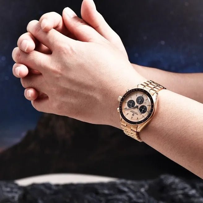 Pagani Design PD-1701 - 40mm Chronograph Watch Sapphire Crystal 100m