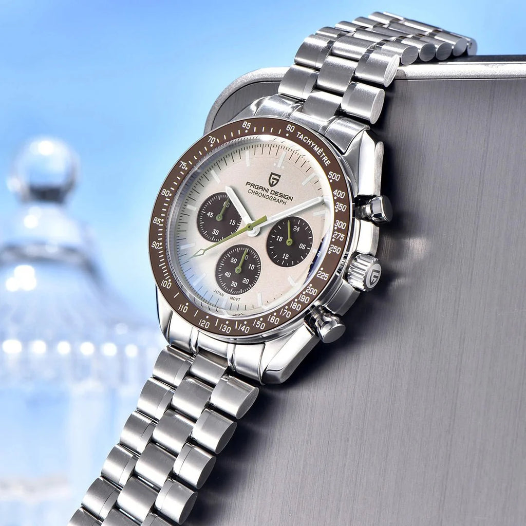 Pagani Design PD-1701 - 40mm Chronograph Watch Sapphire Crystal 100m