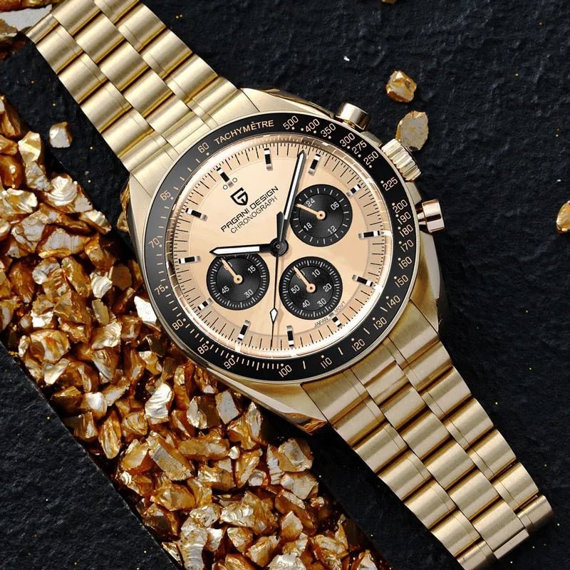 Pagani Design PD-1701 - 40mm Chronograph Watch Sapphire Crystal 100m