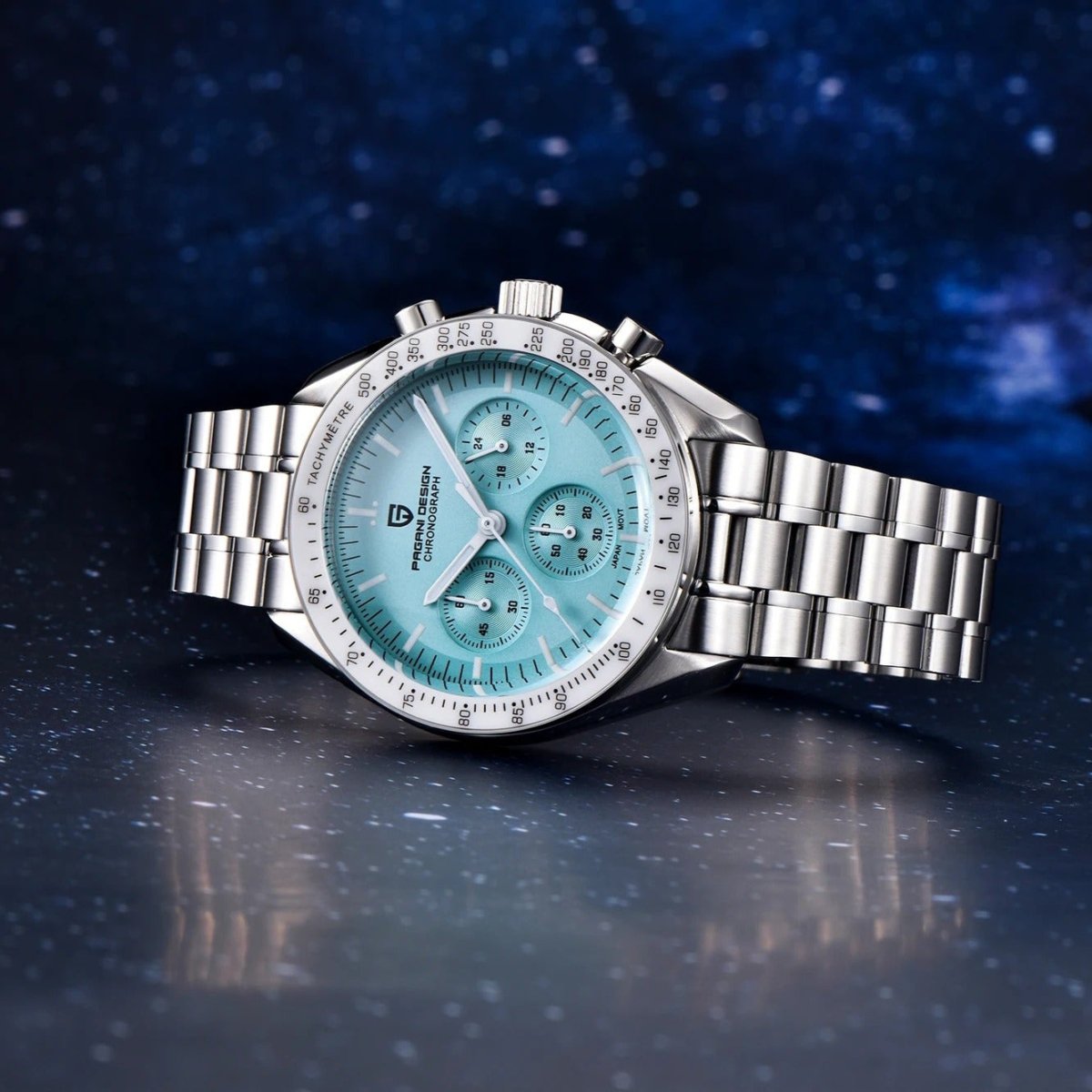 Pagani Design PD-1701 - 40mm Chronograph Watch Sapphire Crystal 100m