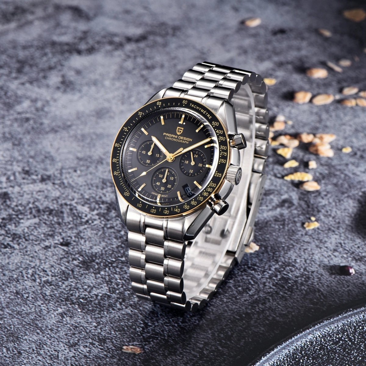 Pagani Design PD-1701 - 40mm Chronograph Watch Sapphire Crystal 100m