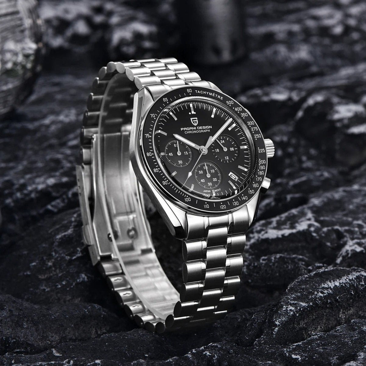 Pagani Design PD-1701 - 40mm Chronograph Watch Sapphire Crystal 100m