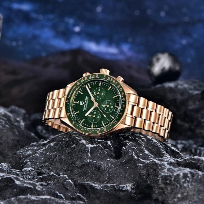 Pagani Design PD-1701 - 40mm Chronograph Watch Sapphire Crystal 100m