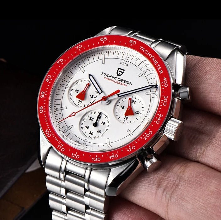 Pagani Design PD-1701 - 40mm Chronograph Watch Sapphire Crystal 100m