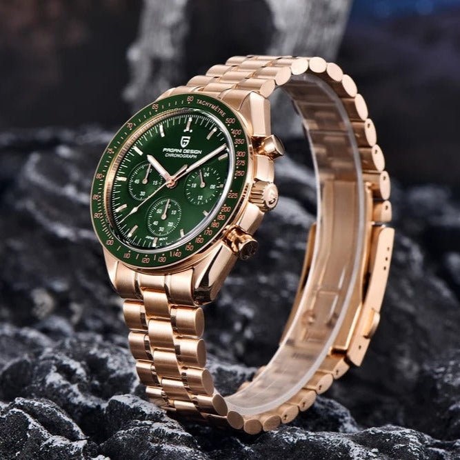 Pagani Design PD-1701 - 40mm Chronograph Watch Sapphire Crystal 100m