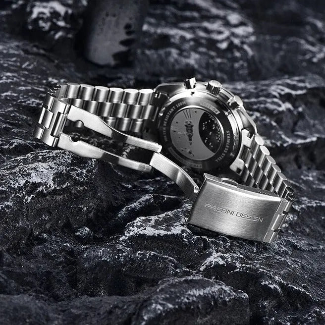 Pagani Design PD-1701 - 40mm Chronograph Watch Sapphire Crystal 100m