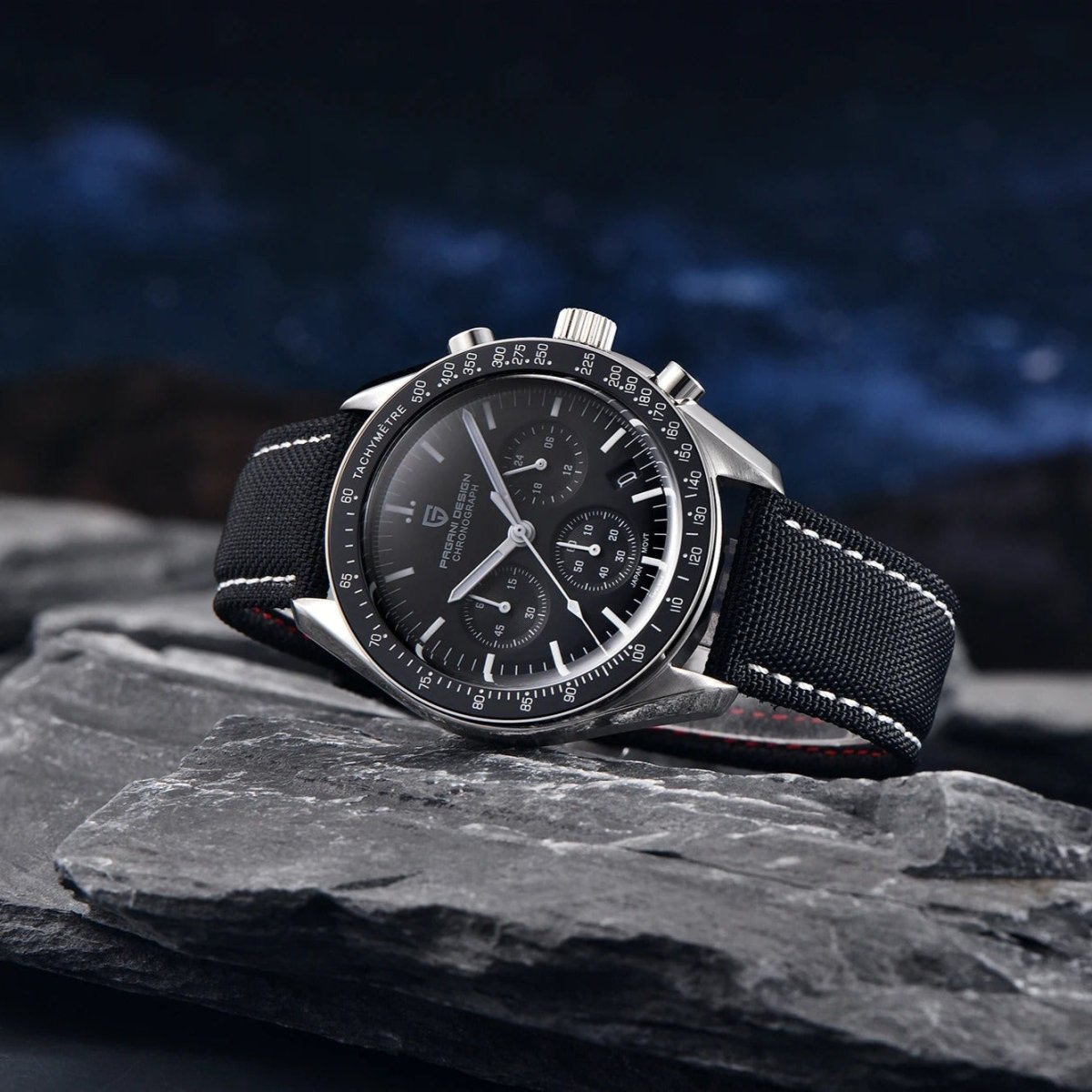 Pagani Design PD-1701 - 40mm Chronograph Watch Sapphire Crystal 100m