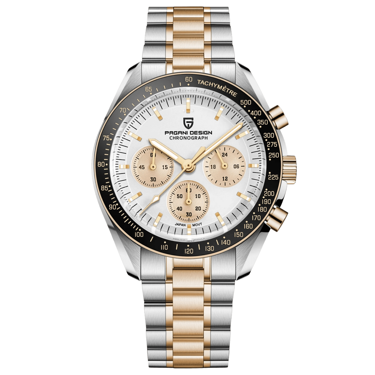 Pagani Design PD-1701 - 40mm Chronograph Watch Sapphire Crystal 100m