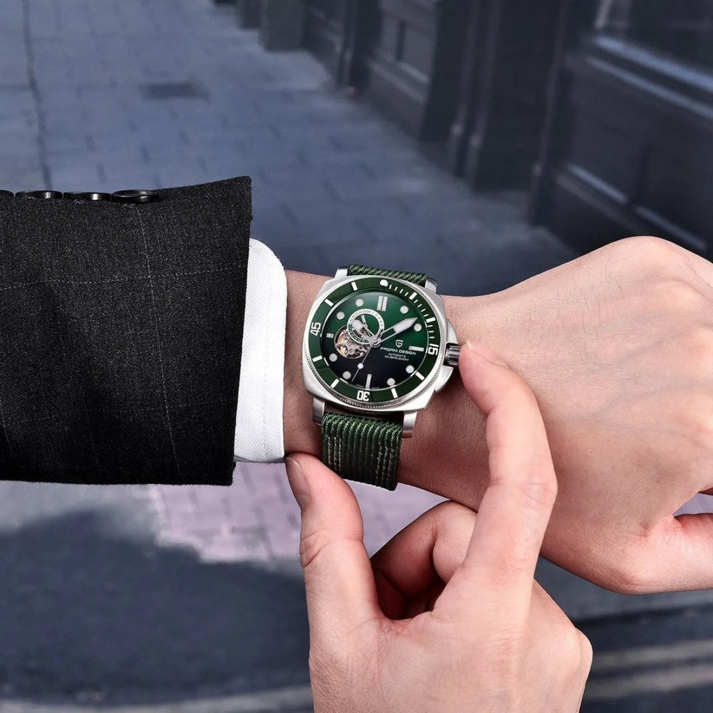 Pagani Design PD-1736 - 43mm Automatic Dive Watch Sapphire Crystal 200m