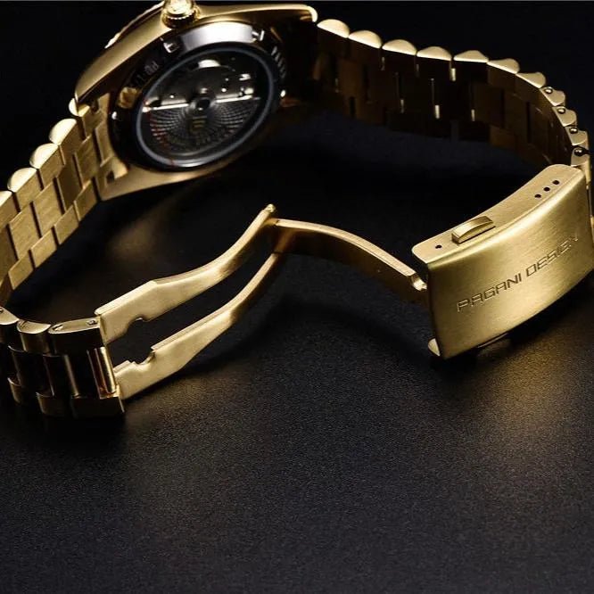 Pagani Design PD-1752 - 36mm Day-Date Automatic Watch Sapphire Crystal 100m