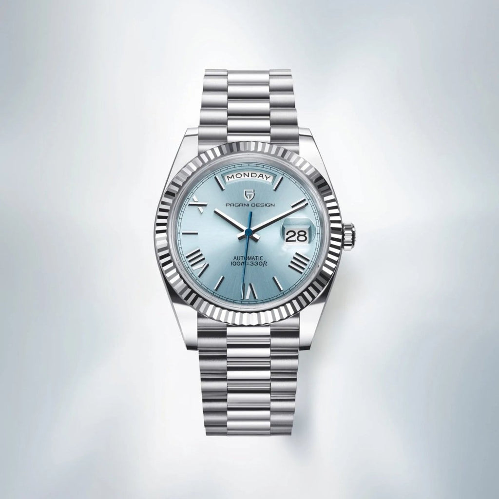 Pagani Design PD-1752 - 36mm Day-Date Automatic Watch Sapphire Crystal 100m