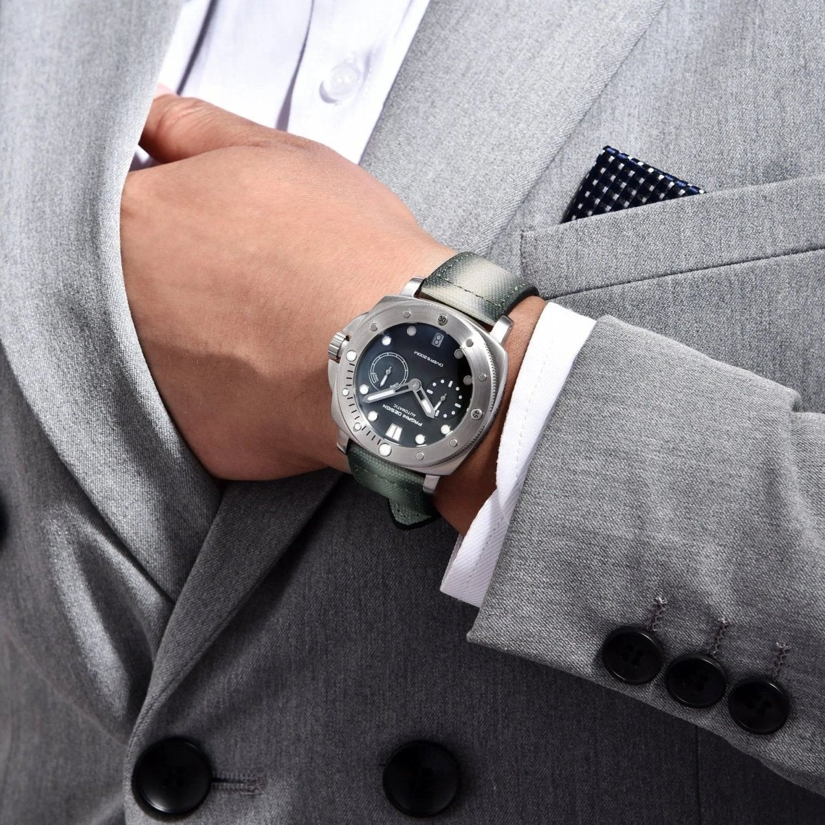 Pagani Design PD-1767 - 41mm Automatic Watch Stainless Steel 200m